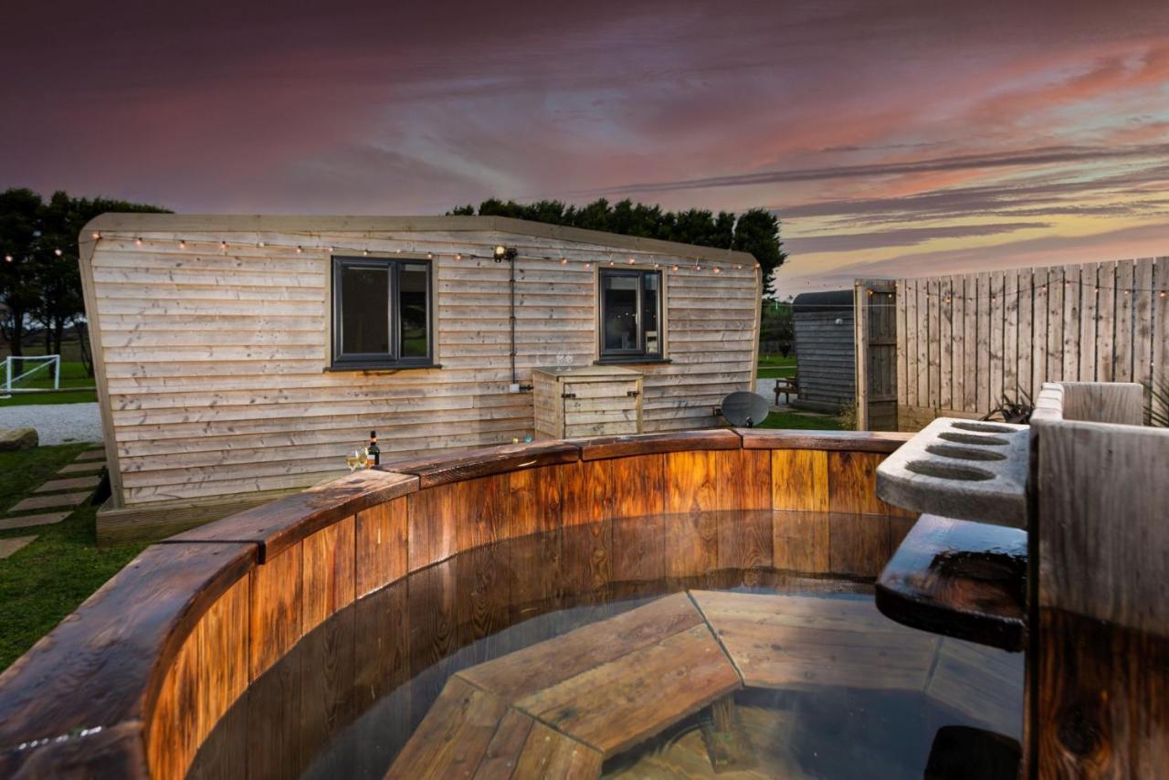 Wheal Rose -Beautifully Fitted Lodge Helston Cornwall Buitenkant foto