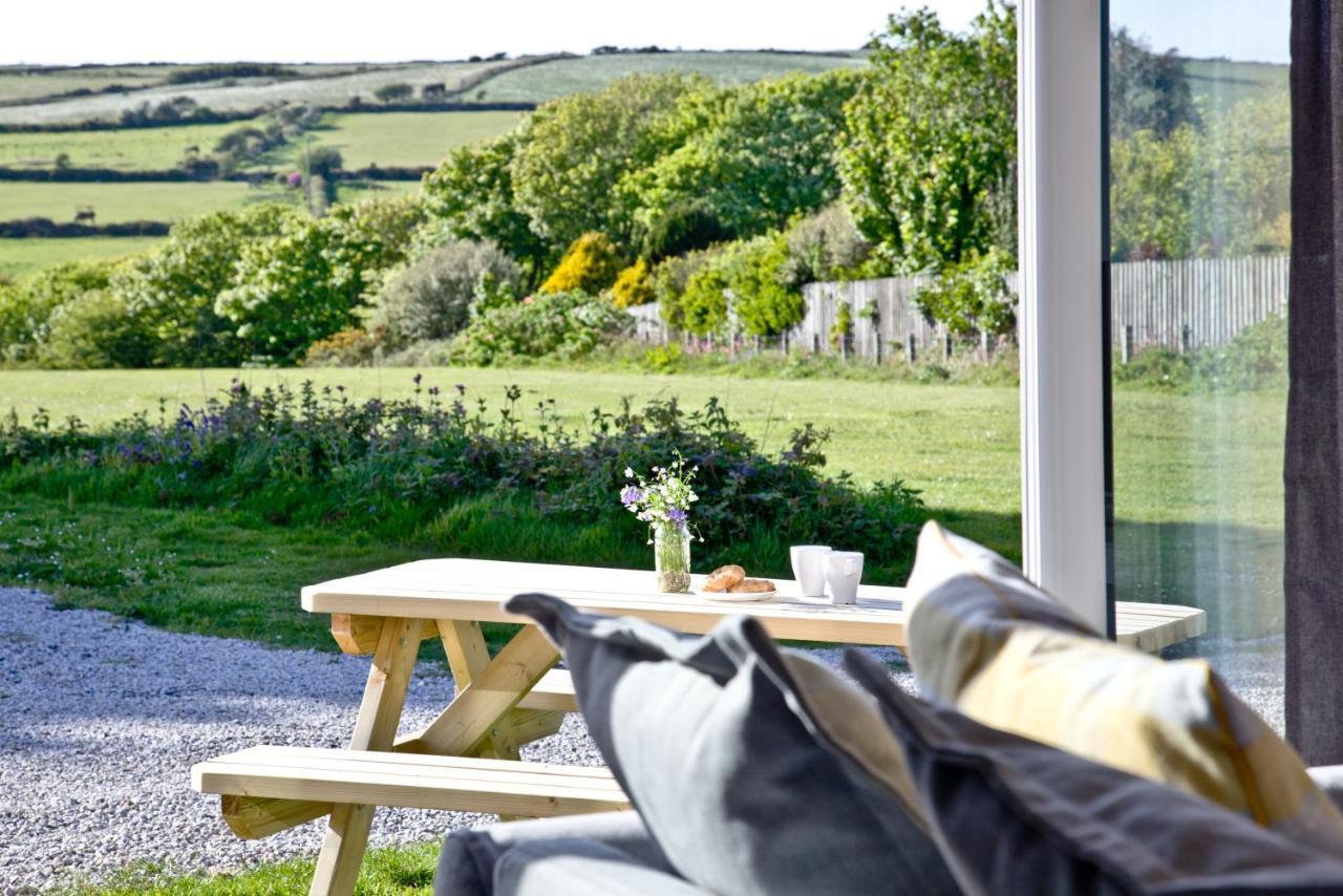 Wheal Rose -Beautifully Fitted Lodge Helston Cornwall Buitenkant foto